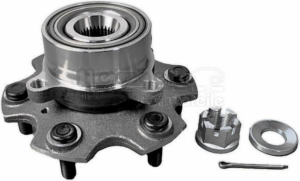 Radlagersatz mit Radnabe Ø 169 mm METZGER für u.a. MITSUBISHI PAJERO