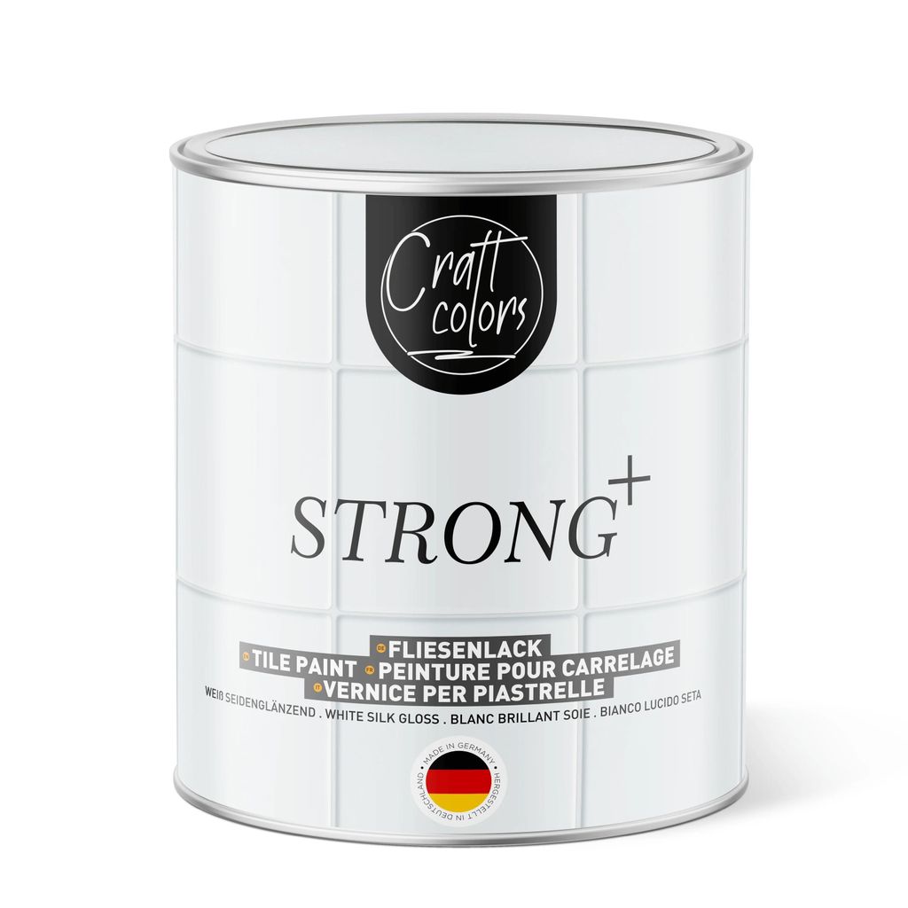 Fliesenlack Weiß 750ml, 2IN1 Grundierung und Lackierung Produktbild 