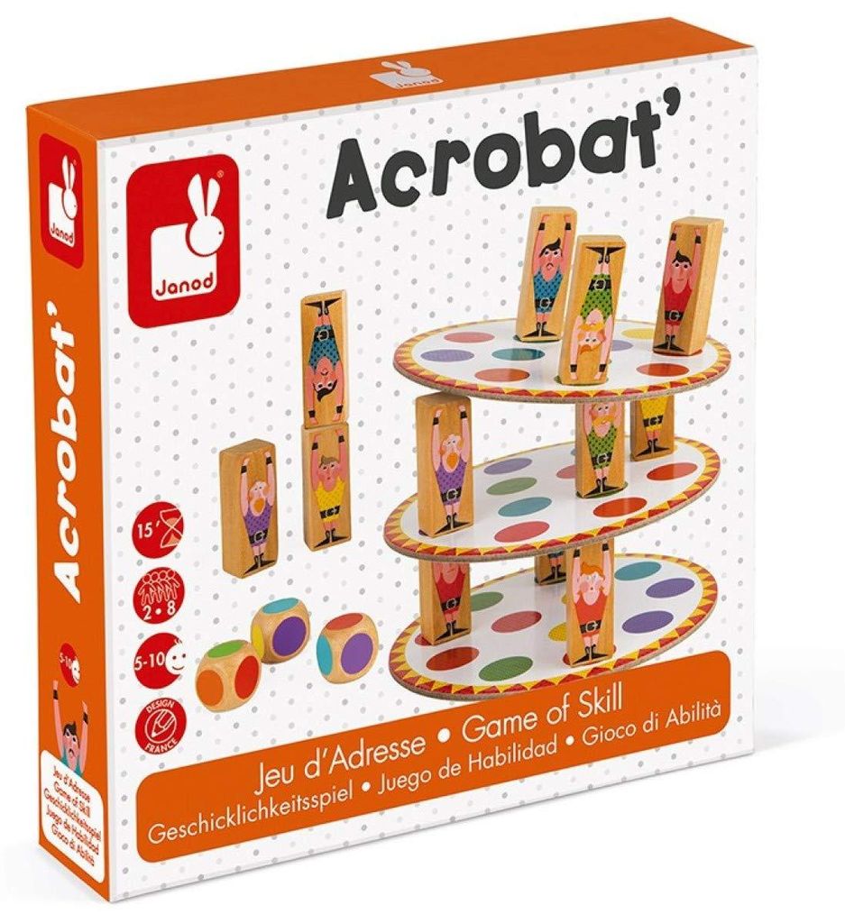 Janod Acrobat Jeu d adresse familial Image du produit 