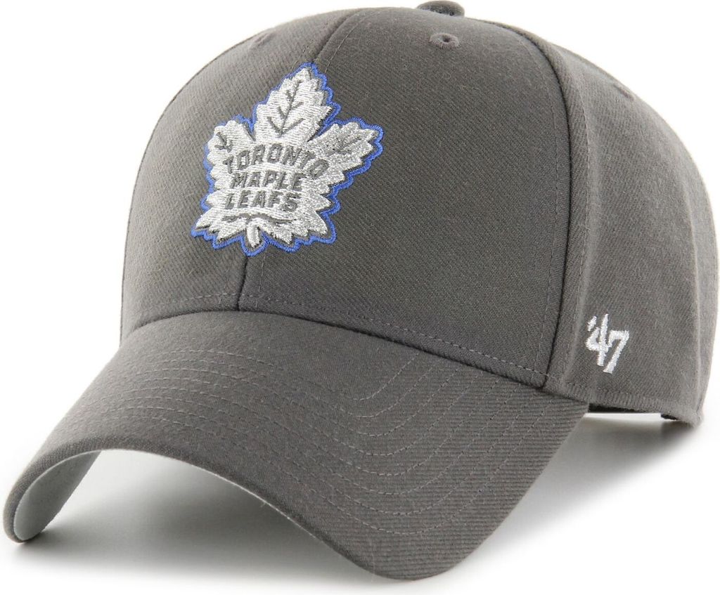 47 Brand Snapback Cap METALLIC Toronto Maple Leafs charcoal