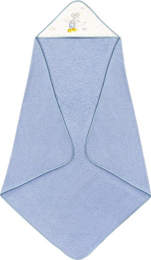 Disney by Interbaby - Badetuch 1X1 MT.- Mod. Counting Sheep Mickey - Blau