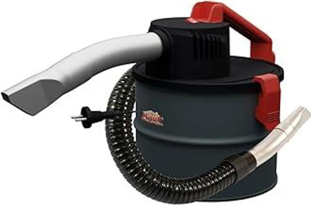 Aspirapolvere per Cenere Mauk 600W 4L HEPA - Ideale per Barbecue e Camini