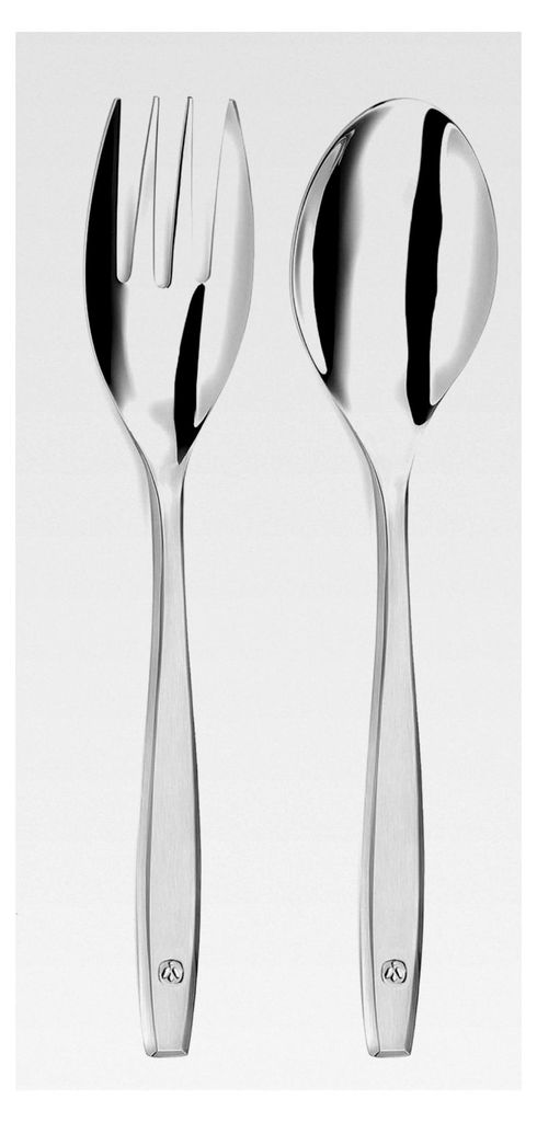 Servierbesteck satiniert 2-teilig