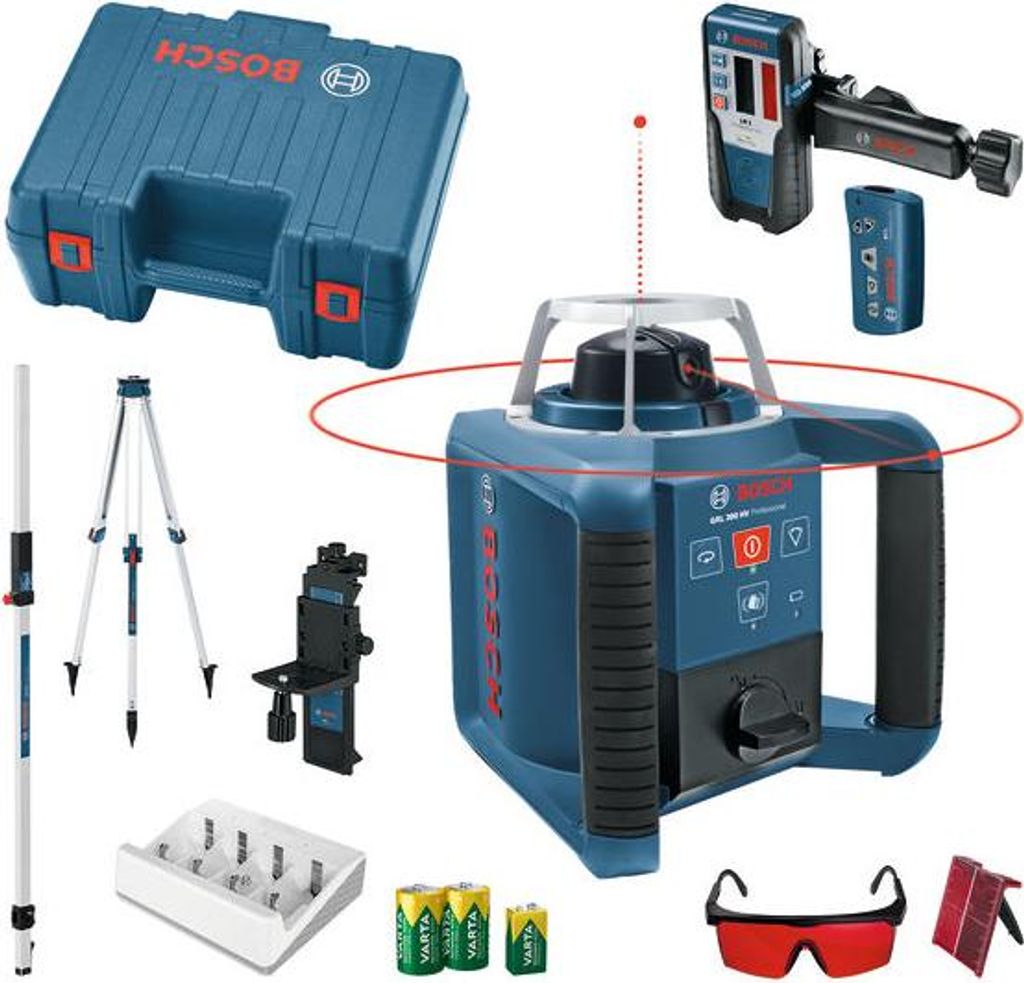 Rotationslaser GRL 300 HV im Handwerkerkoffer