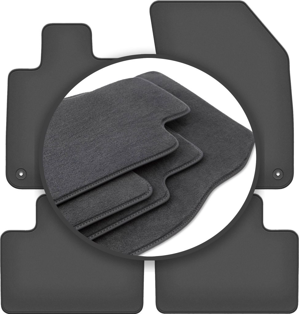 Premium-Fußmatten für: Volvo S60 II Kombi, Limousine (2018-)