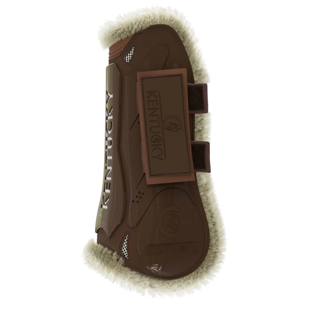 Guêtres Kentucky de Travail Marron pour Cheval au Travail - M
