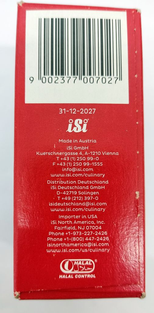 iSi Professional Nabíječky Gastro krémové nabíječky 420g - Obrázek produktu 18