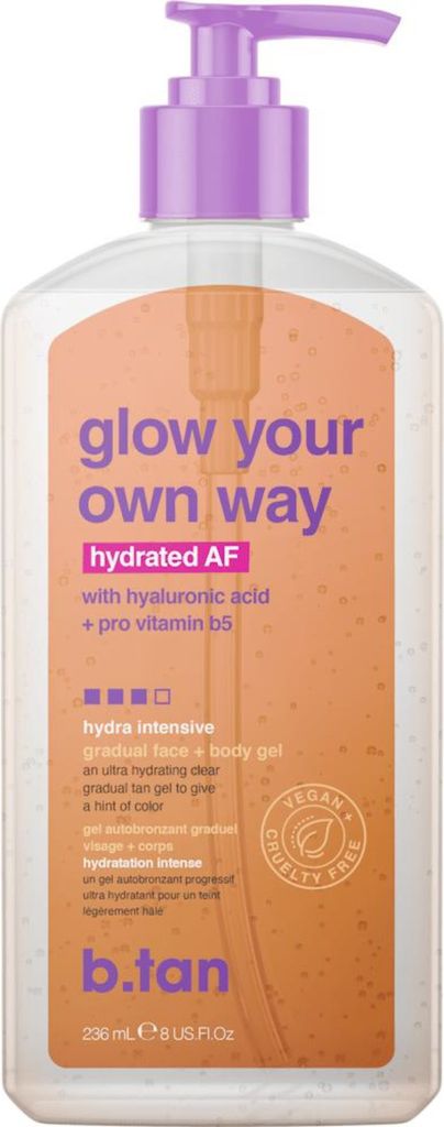 b.tan - Glow Your Own Way - Hydrated AF - Transparentes Produktbild 
