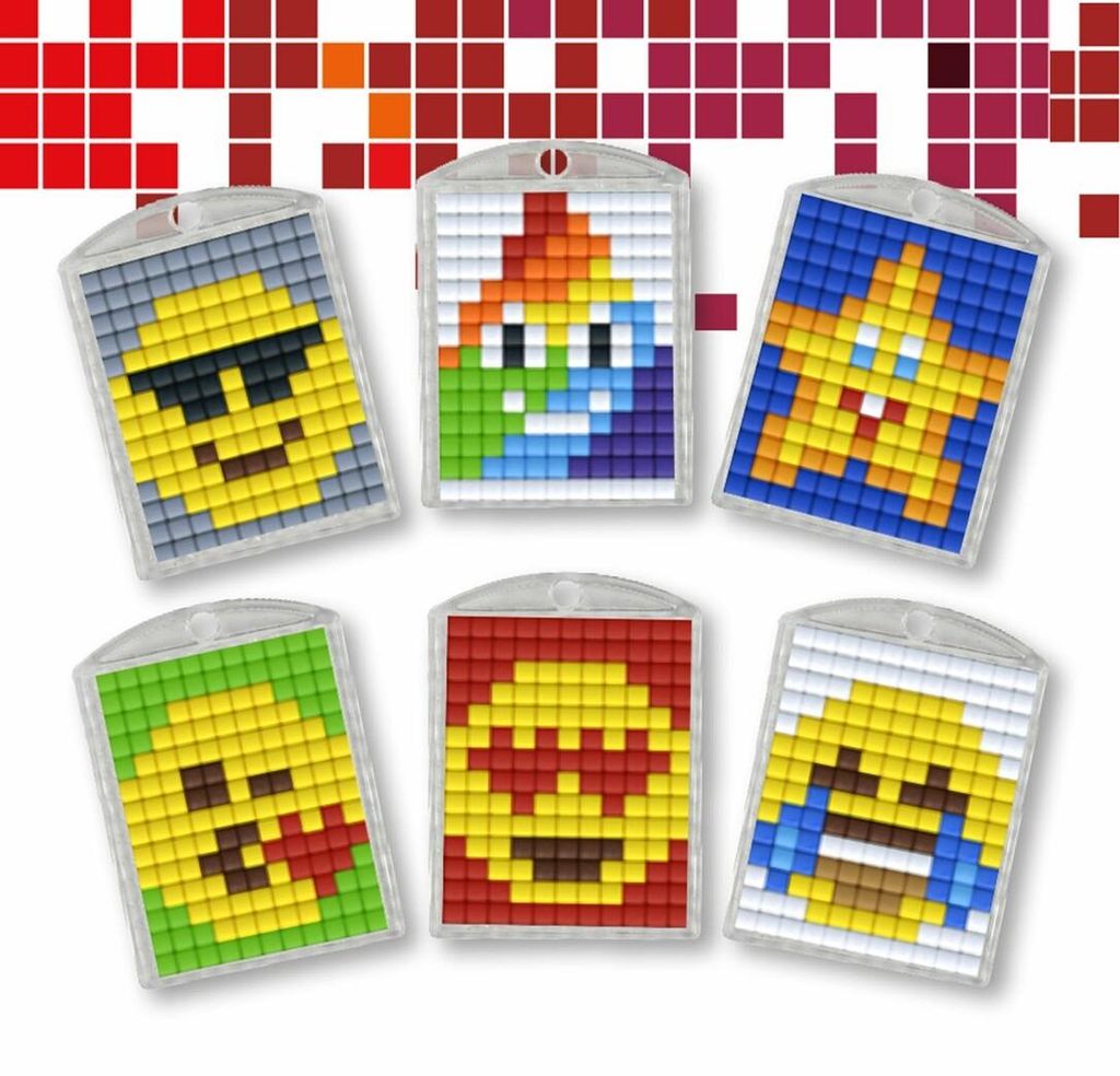 PRACHT Pixel Bastelset 72 6 Medaillons