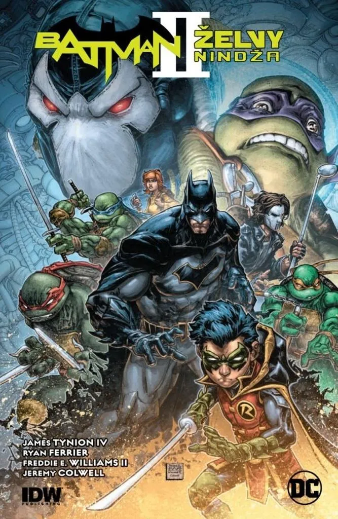 Batman et les Tortues Ninja 2 V8 - Album Comics Haute Qualité CREW