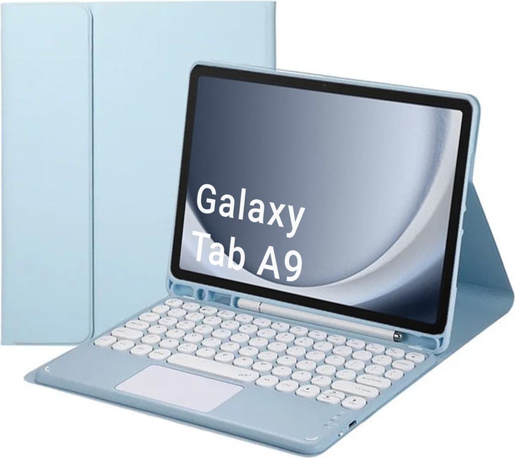 Bluetooth-Tastaturhülle mit Touchpad für Samsung Galaxy Tab Produktbild 