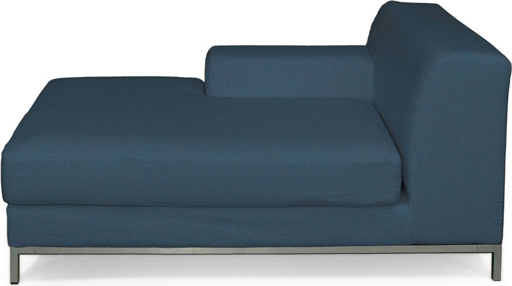 Dekoria Bezug für Kramfors Sofa Recamiere links, Dunkelblau, Bezug für Recamiere links Kramfors
