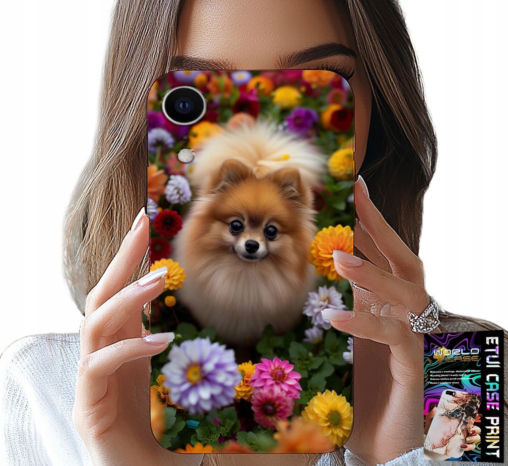 Hülle Für Iphone Xr - Niedlicher Hund, Pomeranian Hülle + Glas