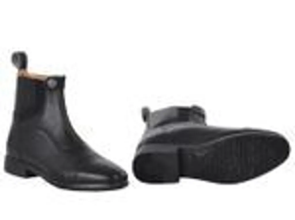 Busse Bottes Jodhpur APIA en Cuir pour Équitation Classique Noir - 2