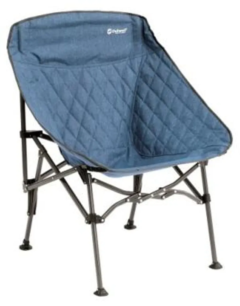 Chaise Camping Outwell Cromer Réglable en Acier Résistant Bleu - 2