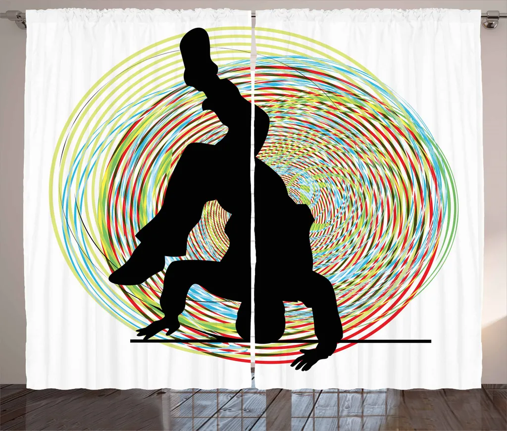 Tende Universali Cameretta ABAKUHAUS Hip Hop 280x245 Multicolore