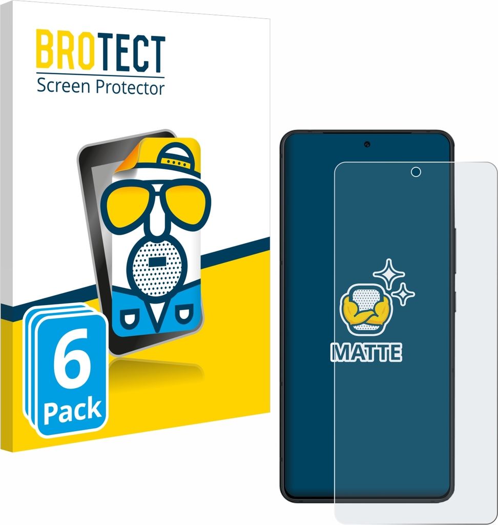 6x BROTECT Schutzfolie für ASUS ROG Phone 9 Pro Displayschutz Displayschutzfolie Folie Matt Entspiegelungsfolie