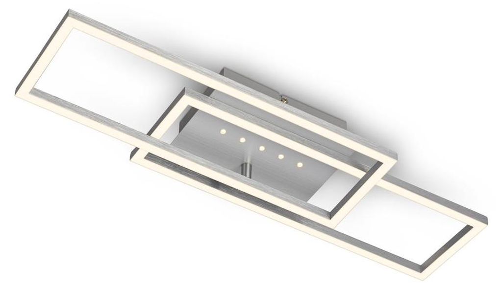 LED ceiling light with LED dots, aluminium, 1xLED/ Produktbild 