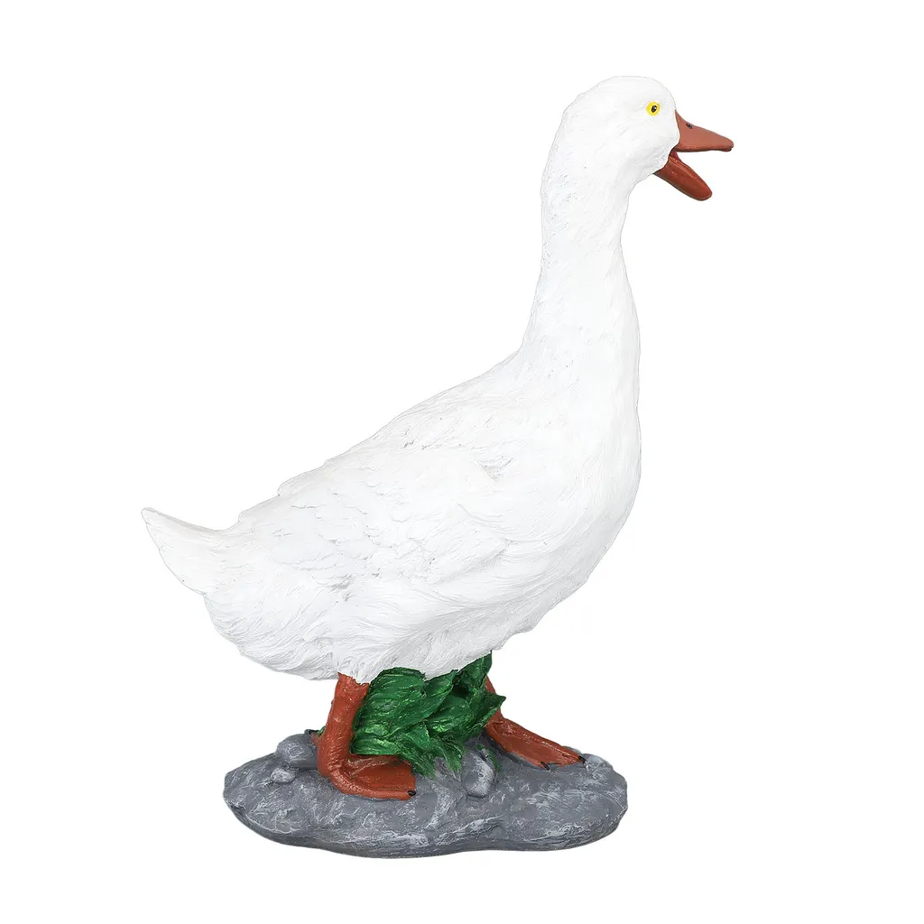 Décoration de statue de canard incassable pour jardin avec animaux
