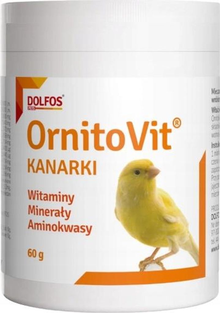 OrnitoVit Vitamines pour canaris Dolfos 60g Image du produit 