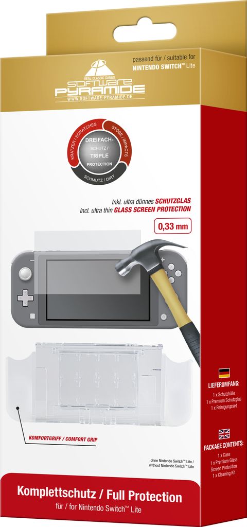 Komplettschutz für Switch Lite Schutzhülle