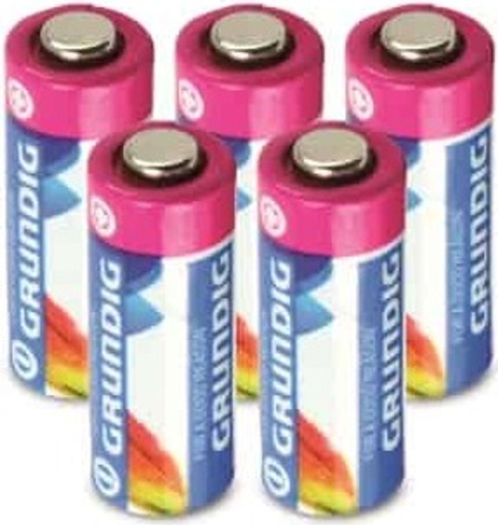 GRUNDIG 12V-Batterie MN21/23A Power++, Alkaline, 5 Stück