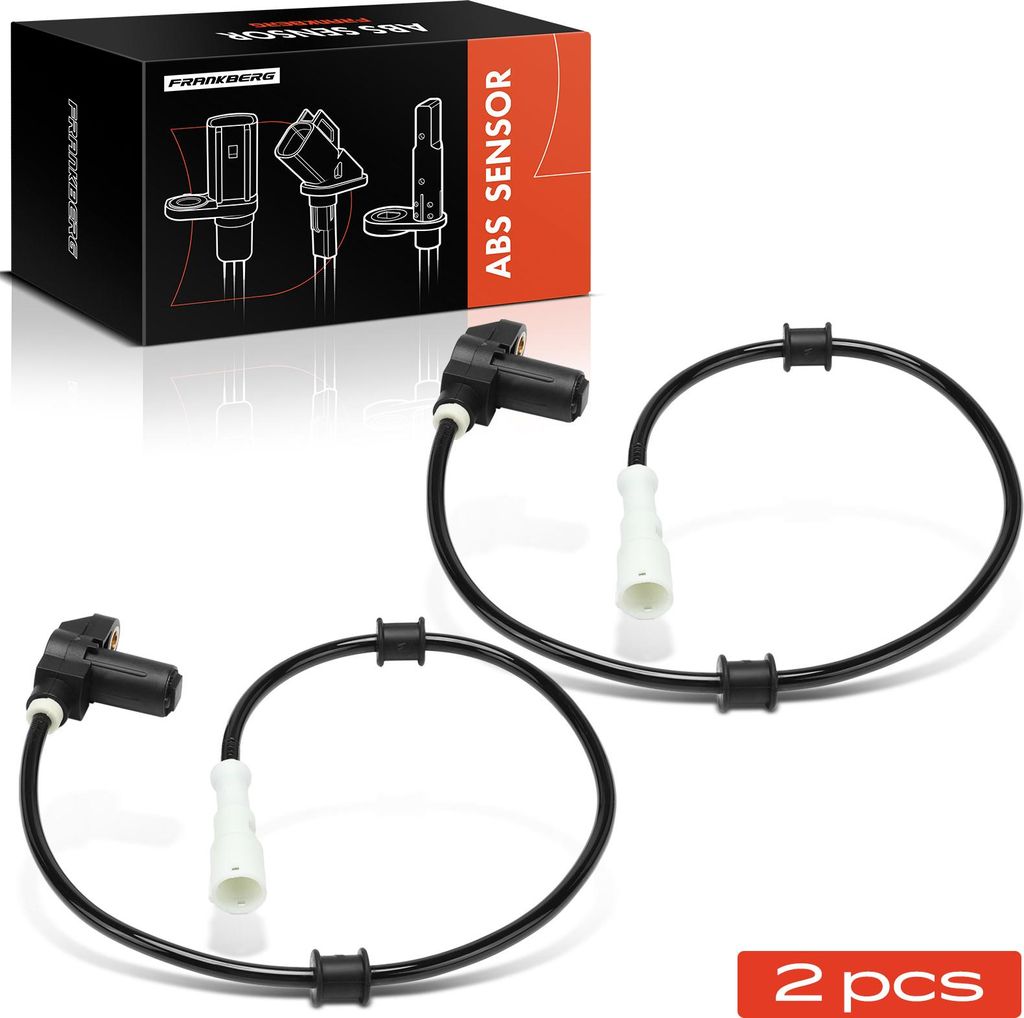 Frankberg 2x ABS Sensor Vorderachse beidseitig für Opel Calibra A Corsa B Caravan Vectra CC 2.0L 2.5L 1988-2002