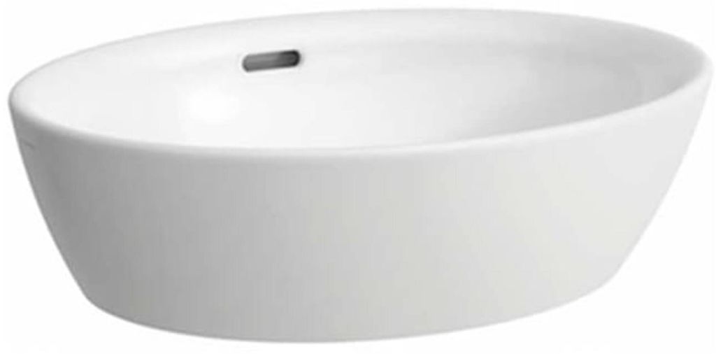 Waschtisch-Schale PRO B 520x390mm m ÜL ohne Hahnloch weiß LCC