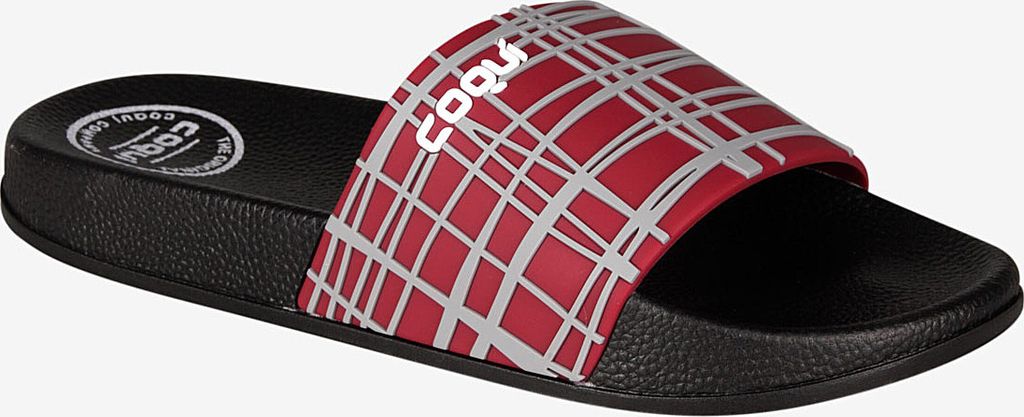 Slides für Herren COQUI FLEXI Black/Red splash 42