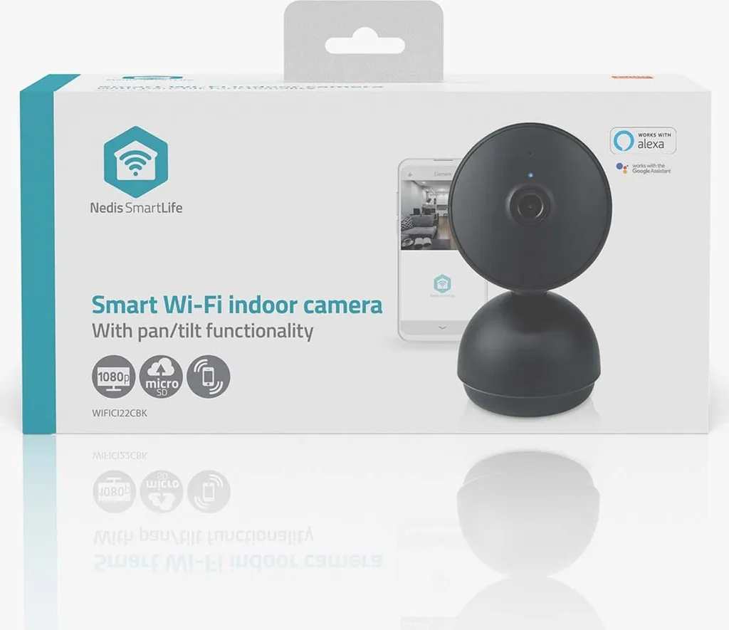 Caméra de Sécurité Intérieure contre les Intrusions 1080p WLAN Nedis