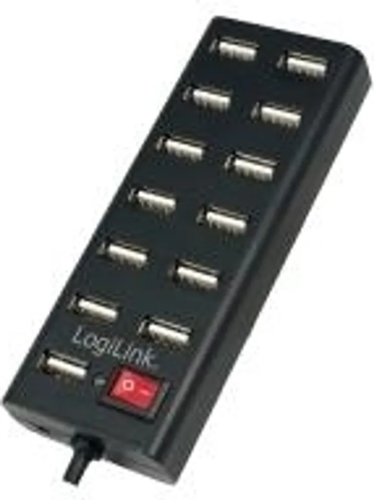 Hub USB LogiLink UA0126 : 13 Ports pour Bureau, Télétravail et Multimédia