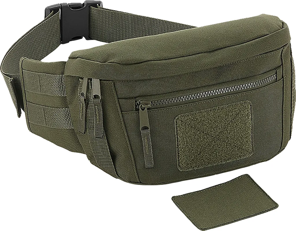 Marsupio BagBase PC3602 Verde Militare - Stile Urban Tattico Multiuso