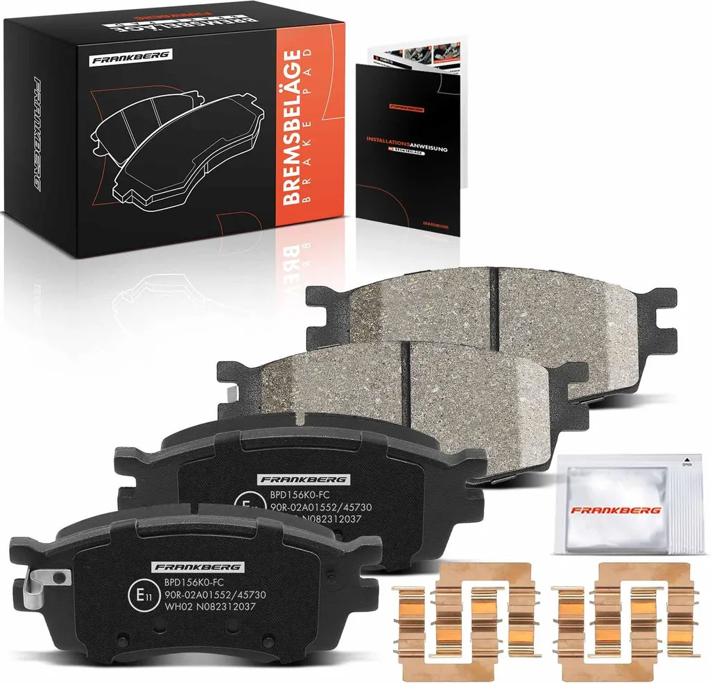 Plaquettes de frein avant silencieuses et durables pour KIA Rio II 05-15
