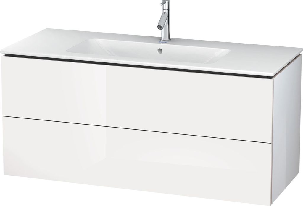 Duravit Waschtischunterbau L-CUBE 1220 x 481 x 550 mm eiche dunkel gebürstet