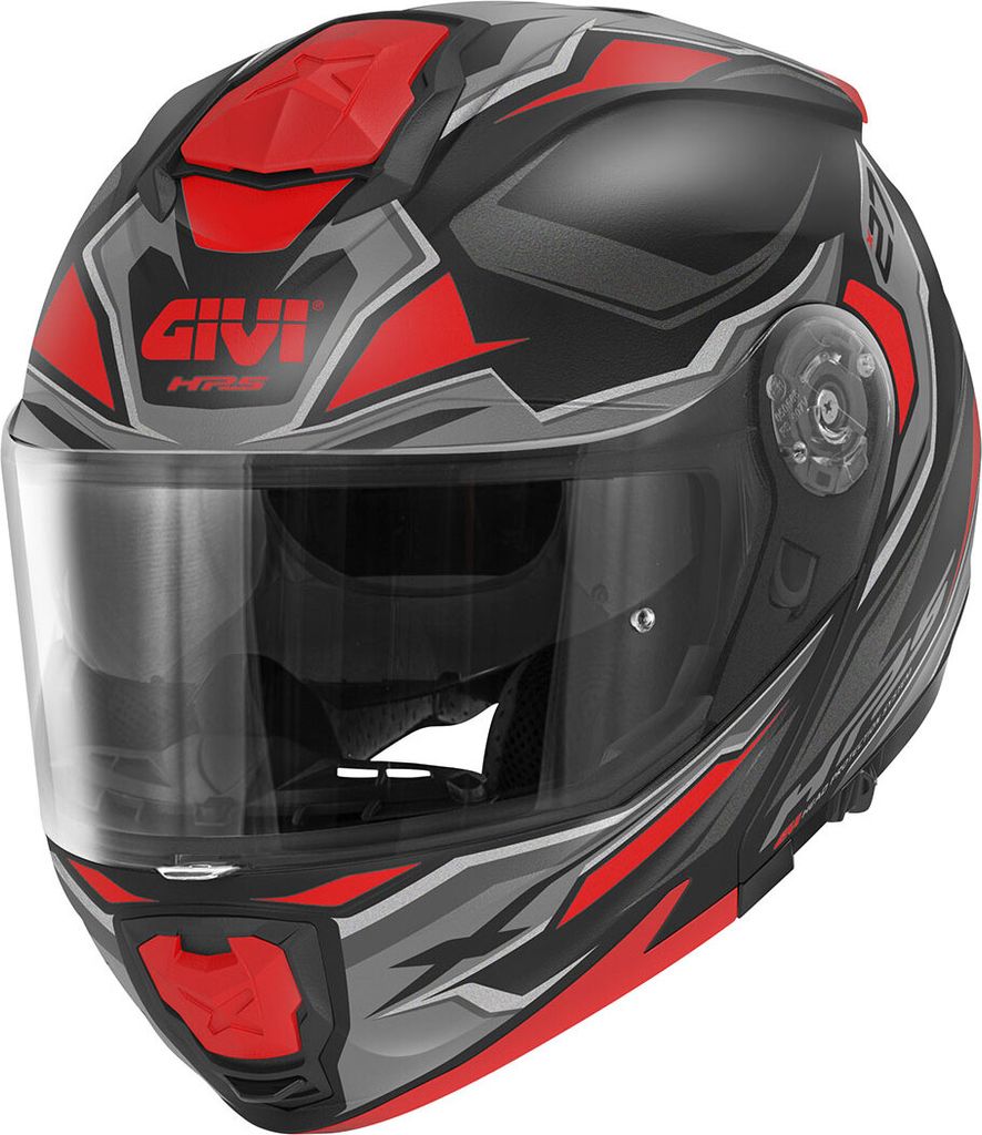 Modular Helm GIVI X27 Sector Mattschwarz Titanrot größe XL