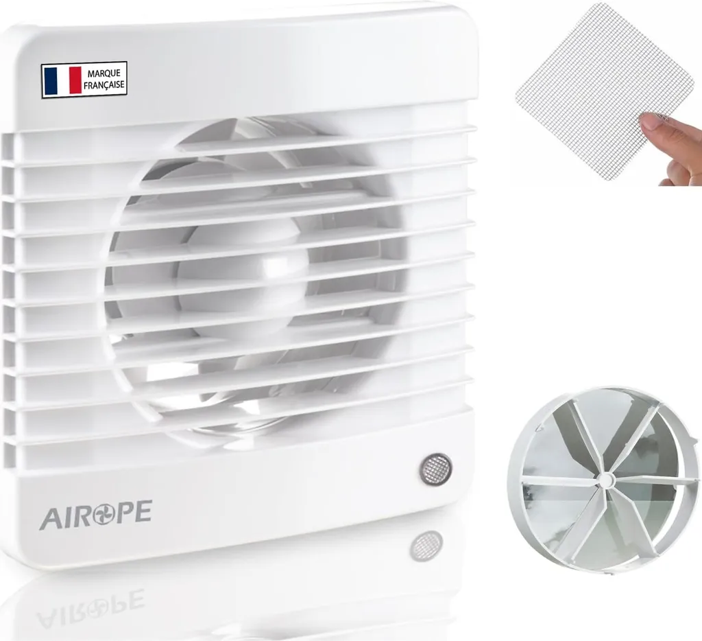 Ventilateur d'extraction anti-humidité et anti-odeur pour maison