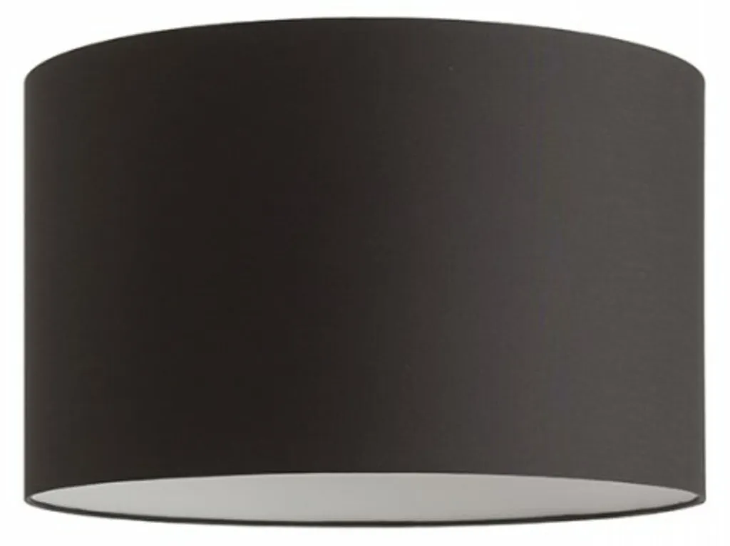 Abat-jour cylindrique en tissu coton mélangé bicolore pour lampe R13050