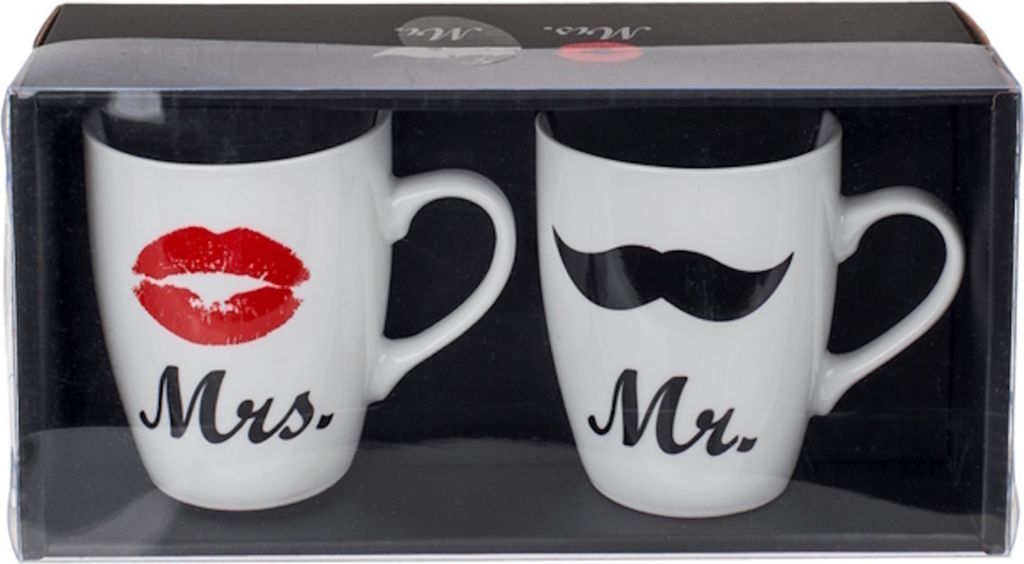 New Bone China-Becher, Mr. & Mrs., Produktbild 16