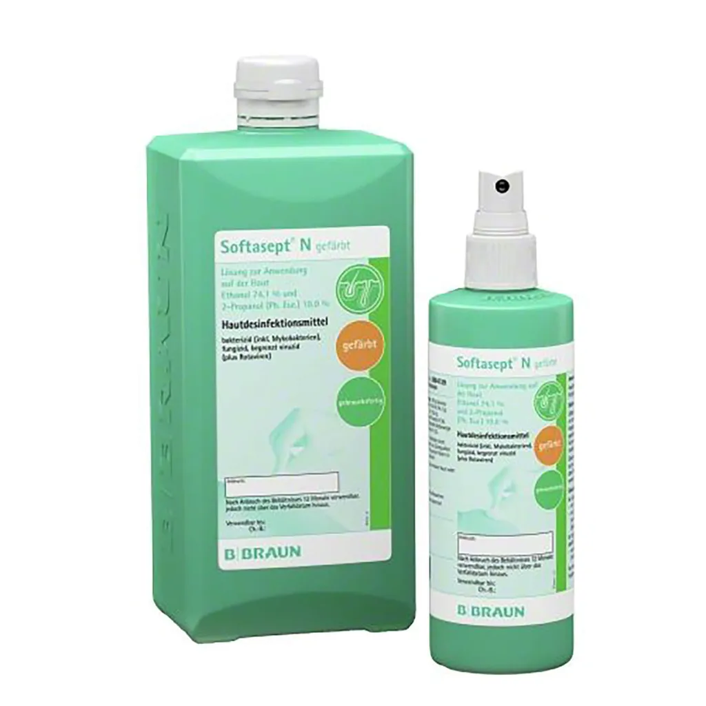 Softasept N Colorato 1000ml B.Braun | Disinfettante per Tatuaggi e Piercing