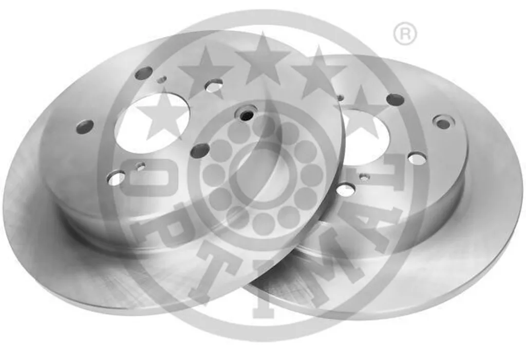 2x Disques de frein arrière OPTIMAL BS-9160C pour TOYOTA PRIUS PLUS