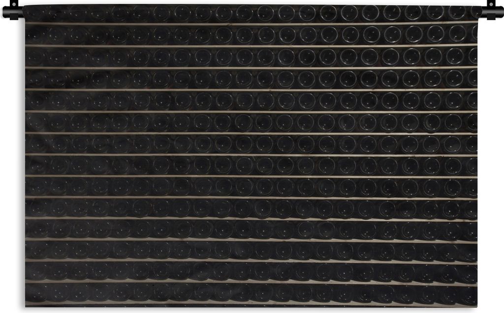 MuchoWow® Wandteppich Wandbehang Leere Weinflaschen in Produktbild 