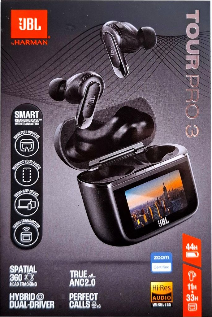 JBL Tour Pro 3 In-Ear-Kopfhörer Bluetooth, Smart Charging Produktbild 