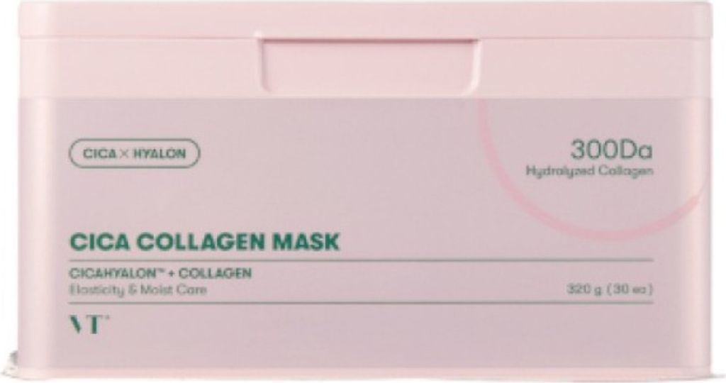 VT COSMETICS CICA COLLAGEN MASK 30ea - Maska kolagenowa Zdjęcie produktu 