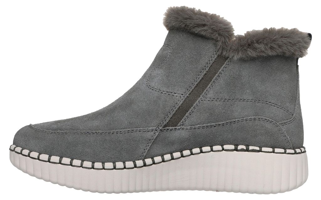 Skechers enkellaars, leren enkellaars Productafbeelding 