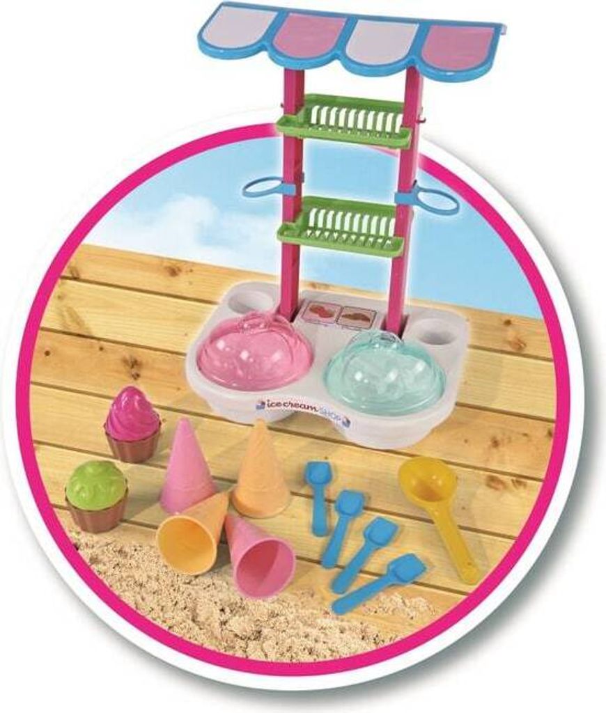 stojan na zmrzlinu 46 cm 12 kusov ružová/biela Obrázok produktu 22