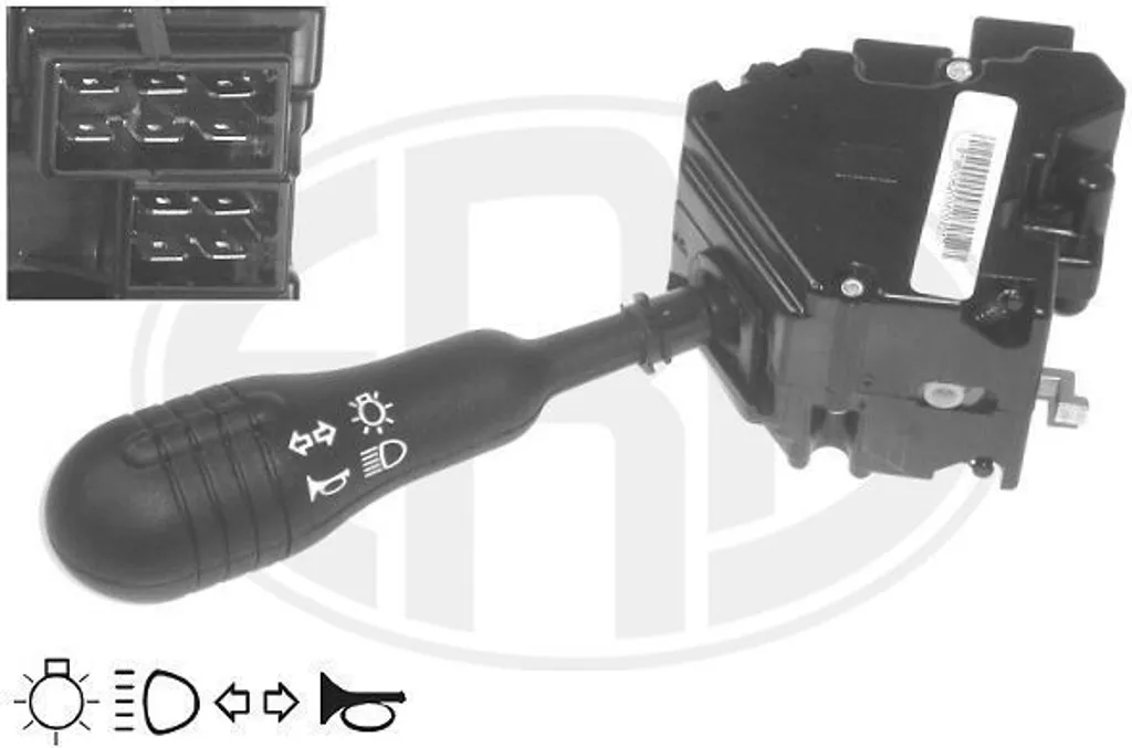 ERA 440054 - OE 77 00 822 445 Interruttore del piantone dello sterzo per Twingo I (C06), Twingo I (S06)