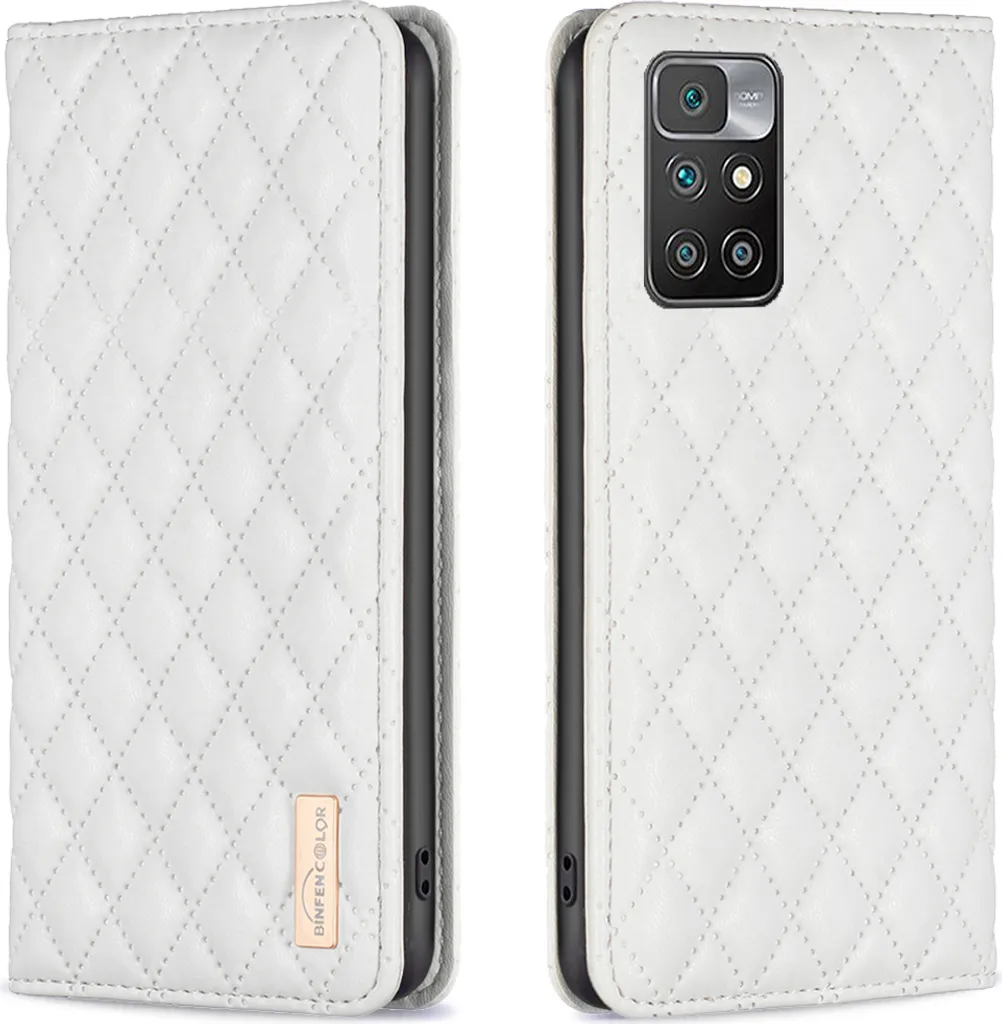 Custodia A Libro Con Portafoglio Per Xiaomi Redmi 10 In Pelle PU - Cover Con Supporto E Slot Per Carte, Antigraffio, Anti-Scivolo, Nero