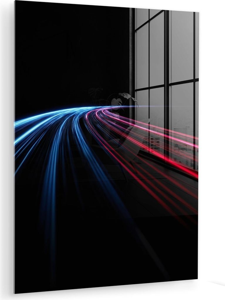 MuchoWow Glasbilder - Bilder auf Wandbild - Foto auf Glas 3-2 60x80 cm Wanddekoration aus Glas - Acrylglasbild - Acrylbilder - Foto