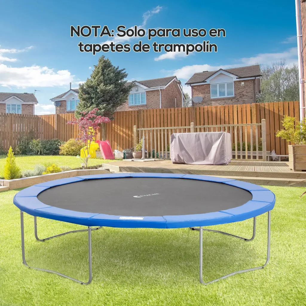 Coussin de protection trampoline 366 cm rond avec mousse épaisse - 2
