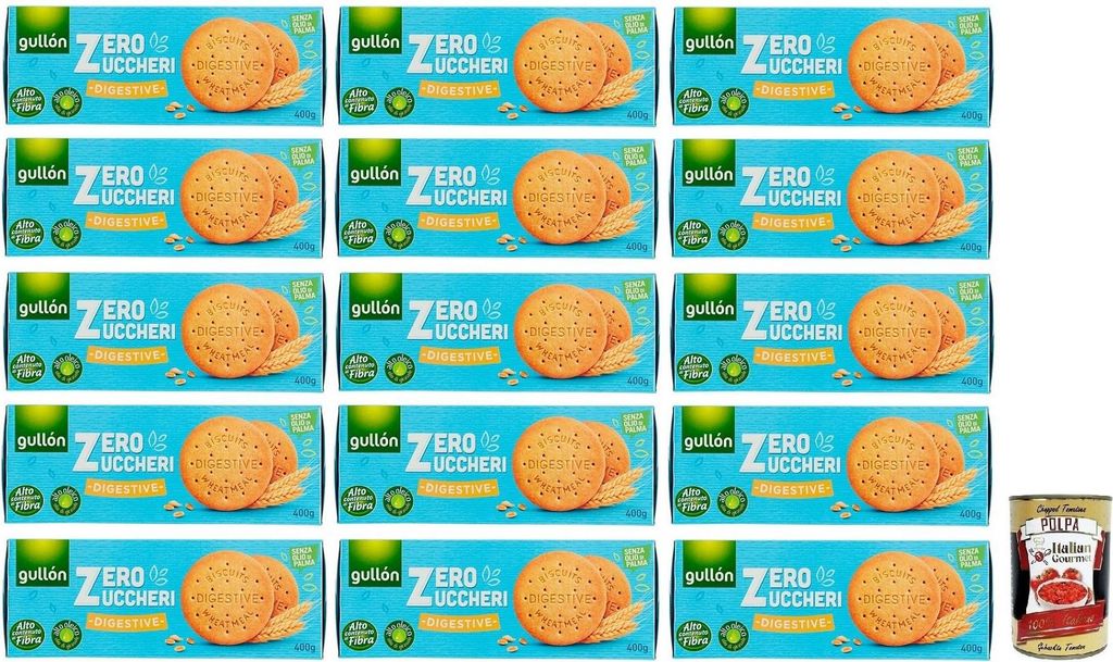 Gullón Zero Zucker Digestive Kekse ballaststoffreich ohne Produktbild 
